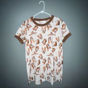 Women’s LulaRoe Basset Hound T-Shirt